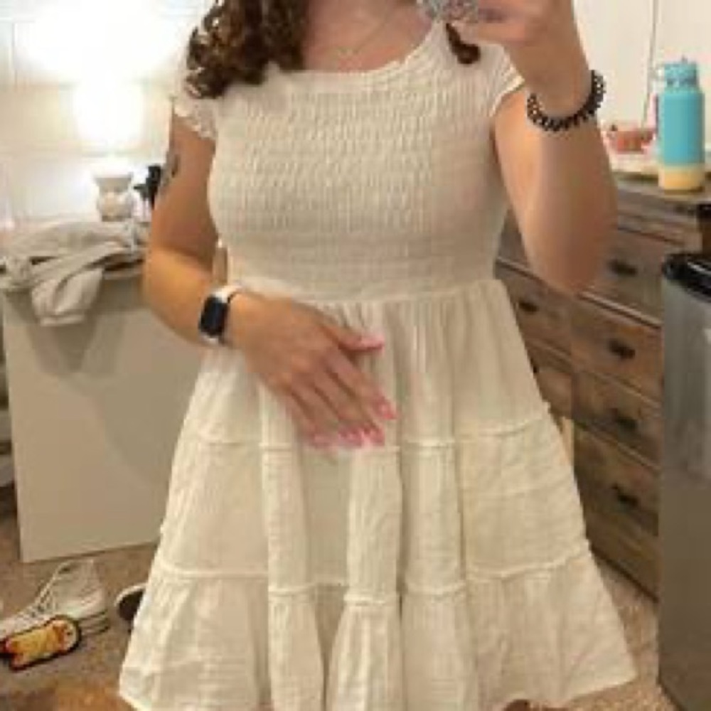 White dress